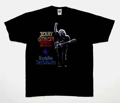 Buy Grateful Dead Shirt T Shirt Jerry Garcia Band Live At Shoreline 1990 JGB 2004 XL • 217.34£