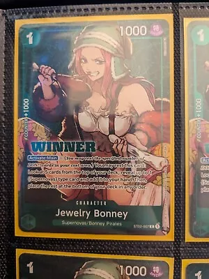 Buy Jewelry Bonney Winner One Piece Card Game • 30£