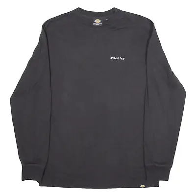 Buy DICKIES Mens T-Shirt Black Long Sleeve S • 13.99£