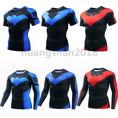 Buy Cosplay Falcon 3D Printed T-Shirt Mens Superhero Costume Sport Tee T-Shirts Tops • 13.19£