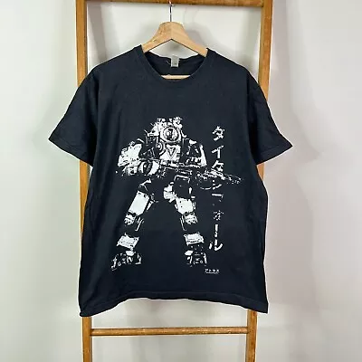 Buy Titanfall Atorasu Shirt Mens Large Black Video Game Gaming Short Sleeve • 8.19£
