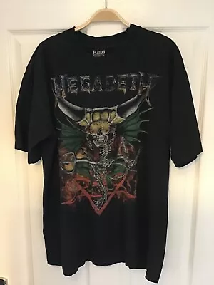 Buy Megadeth Countdown To Extinction Y2K Worn Graphic T-shirt XL • 29.99£