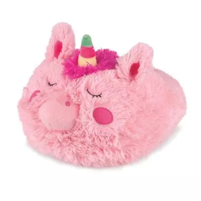 Buy Plush Unicorn Foot Warmer Kids/Adults Animal Slipper Cuddly Cushion One Size • 16.99£