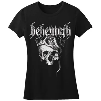 Buy Authentic BEHEMOTH Skull Amerika Blasfemia 2016 Tour Women's T-Shirt S NEW • 17.14£