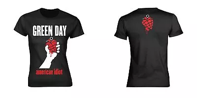 Buy Green Day - American Idiot Heart (Black) (NEW XL LADIES T-SHIRT) • 11.43£