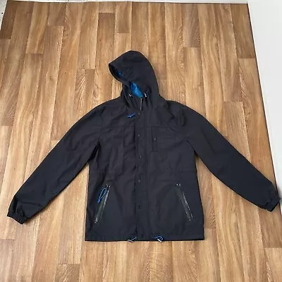 Buy Urban Outfitters Worland Mens Black Rain Wind Coat Jacket Medium • 14.99£