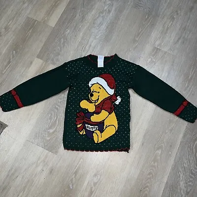Buy Winnie The Pooh Child's Age 6 Christmas Sweater • 7.87£