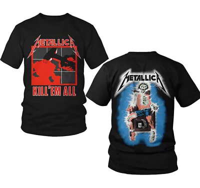 Buy Metallica Kill Em All Shirt S-XXL T-shirt Official Metal Rock Band T-Shirt • 21.68£