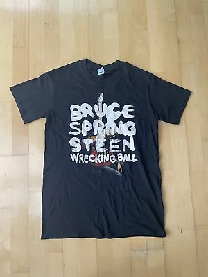 Buy Bruce Springsteen & E Street European Wrecking Ball Tour 2013 T-Shirt Size M • 25£
