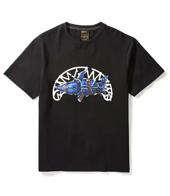 Buy League Of Legends X Sprayground - Jinx Shark T-shirt Black Size Medium - RRP £80 • 44£