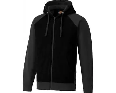 Buy Dickies Two Tone Work Uniform Hoodie Sweatshirt SH3009 Black • 33.98£