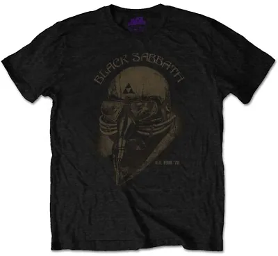 Buy Black Sabbath US Tour 78 Avengers Black T-Shirt NEW OFFICIAL • 15.19£