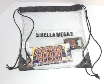 Buy Hella Mega Tour VIP Merch Bag Can Opener Green Day Fall Out Boy Weezer 2021  • 13.26£