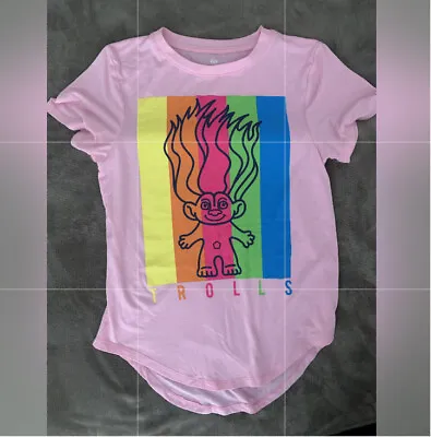 Buy Trolls 60th Anniversary T-Shirt Womens Size S DreamWorks Trolls Rainbow • 14.47£