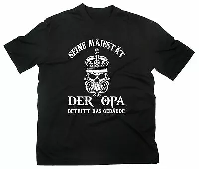Buy Its Majesty Of The Grandpa Fun T-Shirt Funshirt Slogan Patter Funny Grandfather, • 19.97£