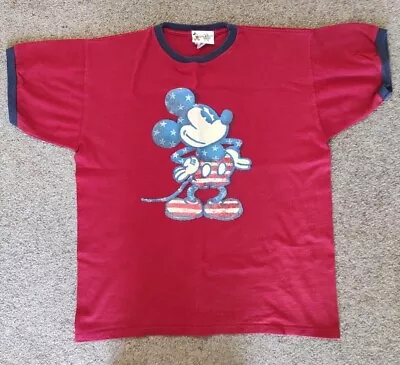 Buy Mickey Mouse T Shirt. Original Walt Disney World Product Circa 2001 • 1.99£