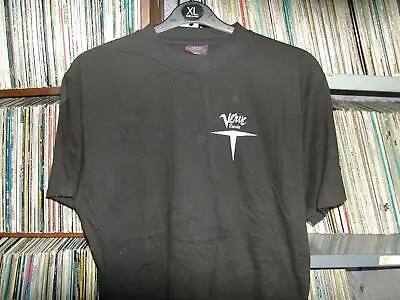 Buy Verve Record Label T Shirt Size XL In Black Screen Printed Front And Back • 7.50£
