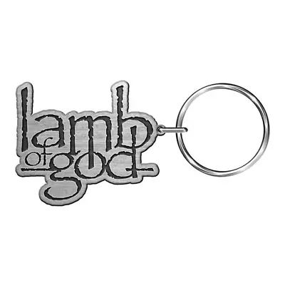 Buy Lamb Of God Logo Metal Keychain Key Chain Keyring Official Band Merch  • 12.39£