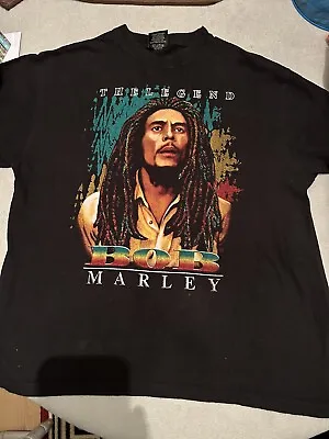 Buy Atex Bob Marley The Legend  Retro T-shirt In The Dark • 4£