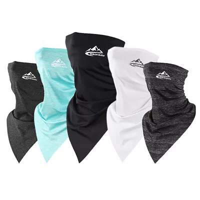 Buy Cooling Half Face Scarf Mouth Head Cover Anti-UV Dust Proof Cycling Riding Snood • 6.99£