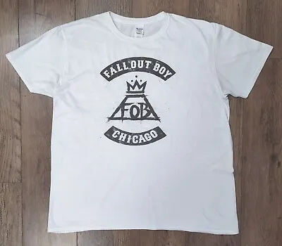 Buy Fall Out Boy T-Shirt - By Gildan: Size:  XL • 12.95£