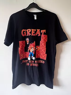 Buy Crash Bandicoot T Shirt Mens Size Medium  • 4.99£