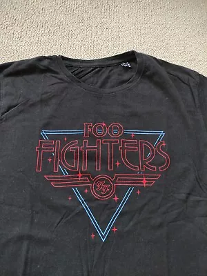 Buy Foo Fighters T-Shirt, Black, Mens Medium Size • 13£