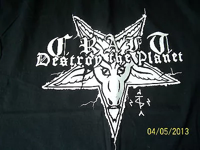 Buy Craft - Destroy The Planet T Shirt (XL) • 13.99£