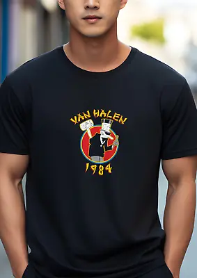 Buy Van Halen T-Shirt Rock Heavy Metal Mens Womens Unisex Black S M L XL XXL New • 12.99£