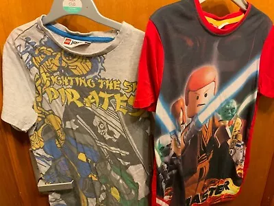 Buy 2 X Boys T-shirts Lego Ninjago/Star Wars - Age 11 Years • 2£