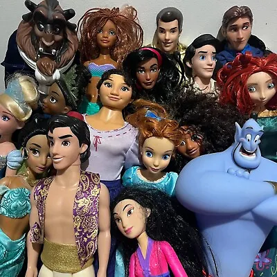 Buy Disney Princess Toy Dolls Prince, Villains. Hasbro, Mattel Choose Which One • 3.99£