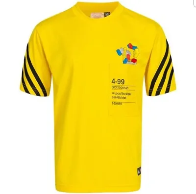 Buy Adidas Originals Lego Junior Boys Girls T- Shirt Top RRP £34.99 • 17.99£