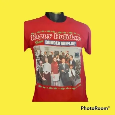 Buy The Office T Shirt Pullover Christmas Theme Happy Holidays • 9.61£