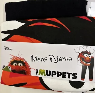 Buy Mens Disney Pyjama Set The Muppets Animal, The Frenzied Monster Size Small • 19£