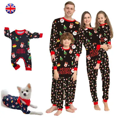 Buy UK Family Adult Kids Baby Matching Christmas PJs Pyjamas Xmas Sleepwear Outifts • 7.55£