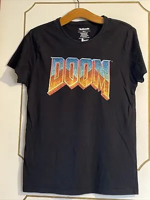 Buy Doom Classic Game Graphic T-Shirt - Size S - Bethesda - Unisex • 14.99£
