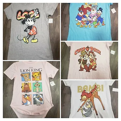 Buy Disney Junior T-shirt Mickey Mouse Bambi Duck Tales Lion King Chip Dale CHOOSE  • 10.23£
