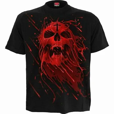 Buy SPIRAL DIRECT  PURE BLOOD T-Shirt/Tattoo/Skull/Cross/Metal/Blood/New/Top/Tee  • 16.99£