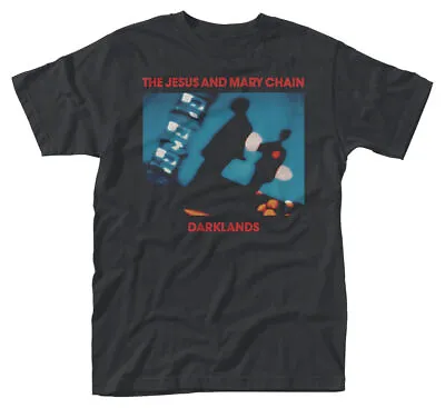 Buy Officially Licensed Jesus And Mary Chain Darklands Mens Black T Shirt • 15.95£
