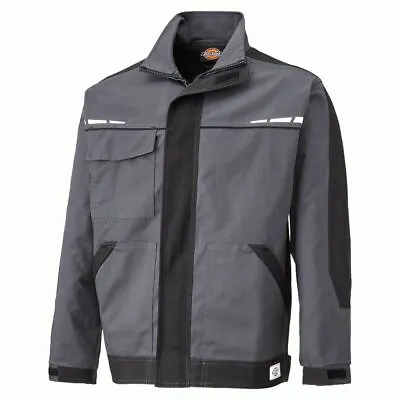 Buy Dickies Work Jacket Mens XS Teens Boys 36  Chest GDT Lightweight Coat Grey Black • 7.95£