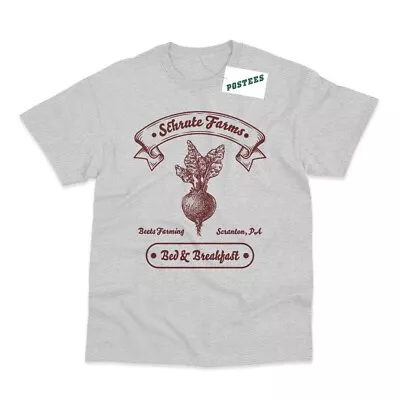 Buy Schrute Farms B&B Print Corrected Pre-Washed The Office US Inspired T-Shirts • 6.95£