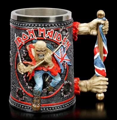 Buy Iron Maiden Jug - Trooper - Beer Mug Merch Heavy Metal Present Fan Skeleton • 78.14£