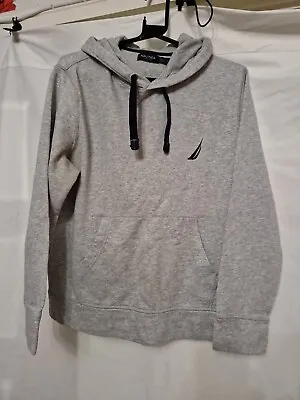 Buy Nautica Grey Hoodie Size Womens Medium With Front Through Pocket • 11.99£