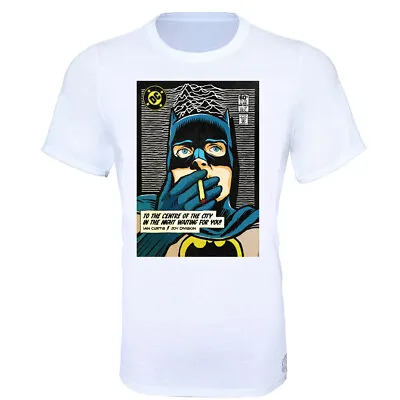 Buy Ian Curtis Joy Division Batman Unknown Pleasures T-Shirt - Kids & Adult Sizes • 14.99£