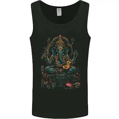 Buy Ganesha Hindu God Ganapati Elephant Mens Vest Tank Top • 10.49£