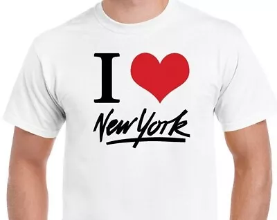 Buy Men's Unisex I Love New York Big Apple Retro America Holiday Birthday Gift P945 • 10£