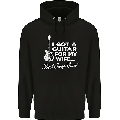 Buy I Got A Guitar For My Wife Funny Guitarist Mens 80% Cotton Hoodie • 19.99£