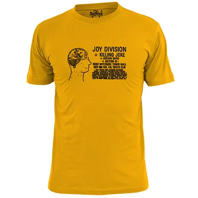 Buy Mens Joy Division Killing Joke Gig Poster Inspired T Shirt Post Punk Indie • 11.99£