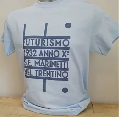 Buy Futurismo 1932 Marinetti Trentino T Shirt New Order Movement Scott Pilgrim B158 • 13.45£