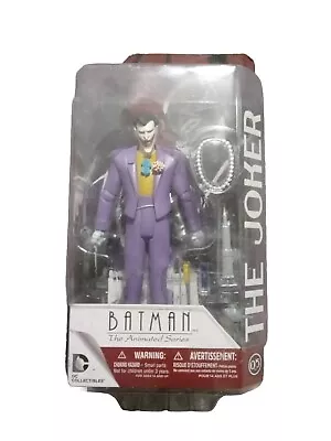 Buy New Sealed DC Collectibles Batman Animated Series The Joker Figure #05 • 15£